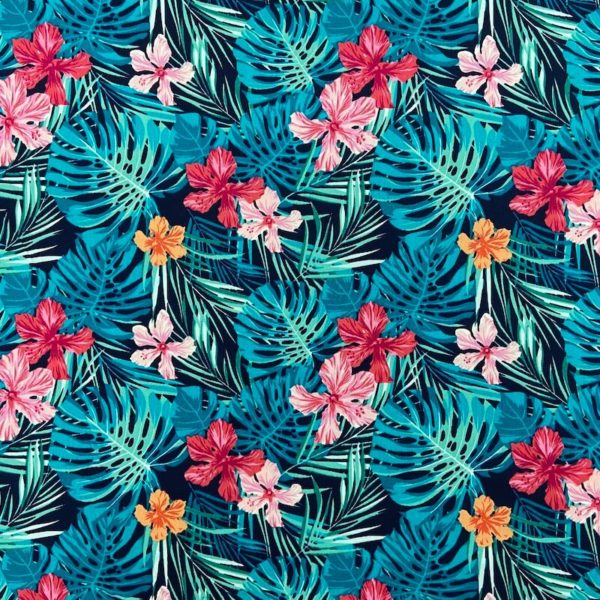 Rose & Hubble 100% Cotton - Tropical Paradise | 1st For Fabric