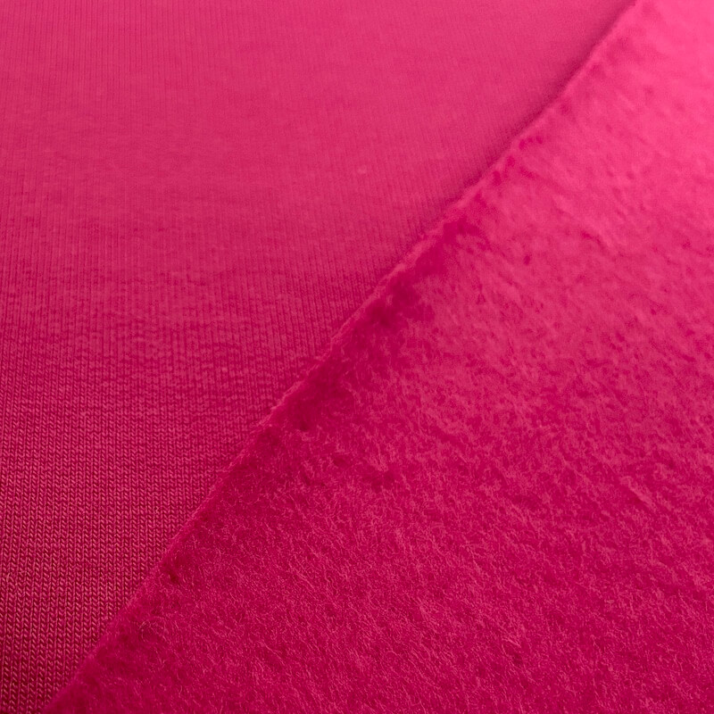 Brushed Back French Terry - Fuchsia | 1st For Fabric