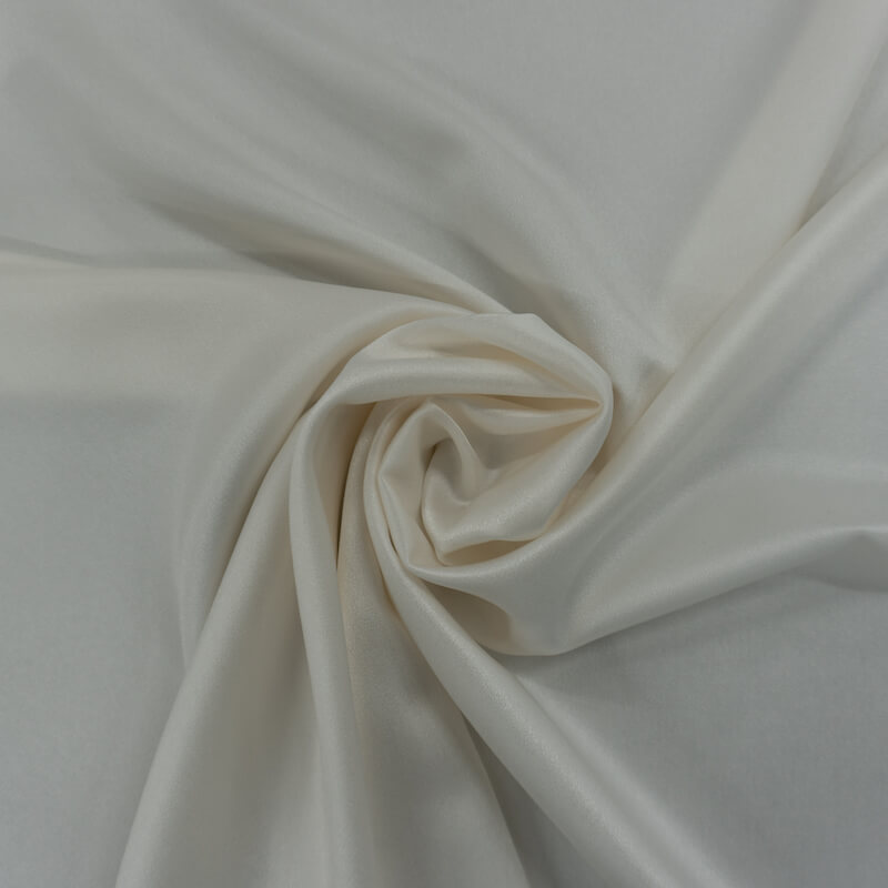 Prada Satin Backed Crepe – Ivory | 1st For Fabric